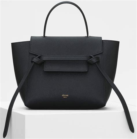 celine belt bag drummed leather|celine nano luggage bags.